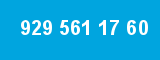929 561 17 60 929 561 17 60